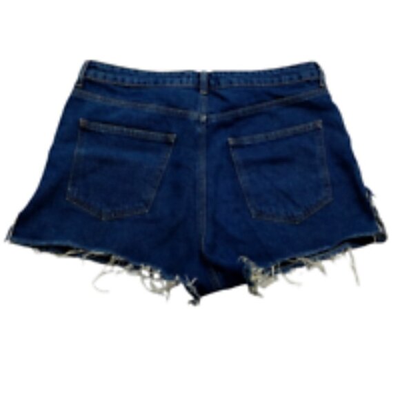Forever 21 Denim Booty Shorts Blue Size 30 - Picture 2 of 4
